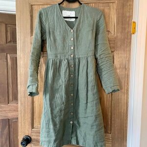 Not Perfect Linen Dress